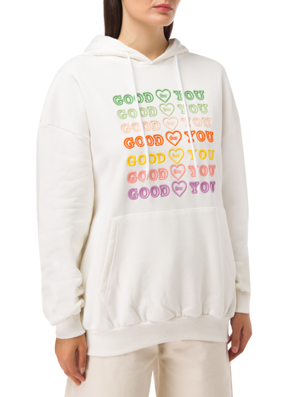 Cotton Hooded Jumper