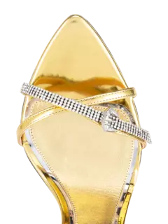 صندل إيمان عاكس من الجلد