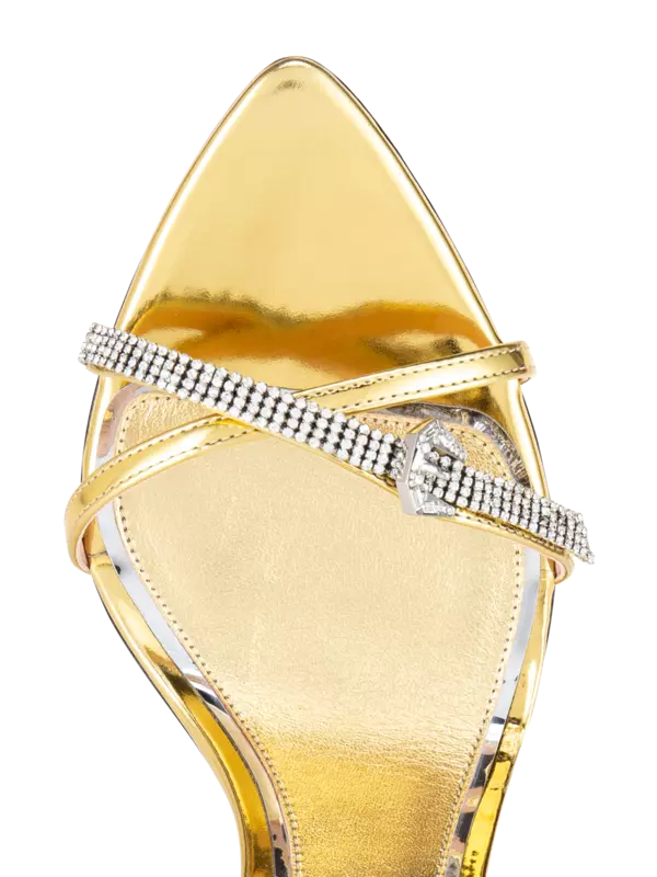 صندل إيمان عاكس من الجلد