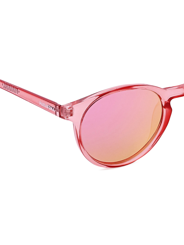 Bubblegum Round Sunglasses with Yellow Tinted Lenses