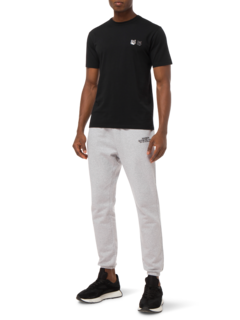 Double Monochrome Fox Head Patch Classic Tee-Shirt