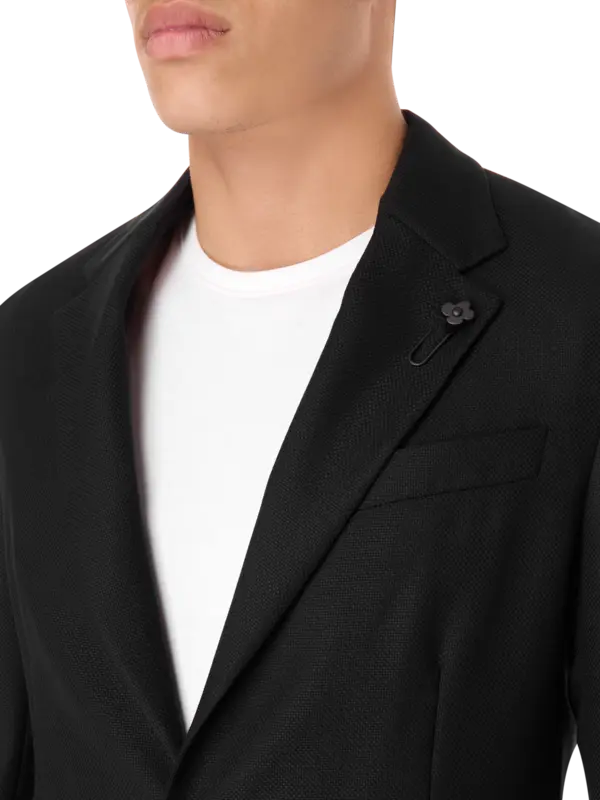 بليزر سهل الارتداء بصف واحد من الأزرار