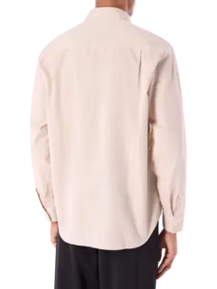 جاكيت ريسرش بتصميم قميص بأكمام طويلة