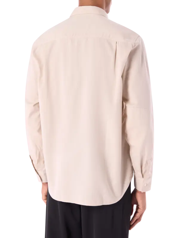 جاكيت ريسرش بتصميم قميص بأكمام طويلة