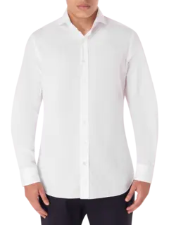 قميص كلاسيكي بأكمام طويلة