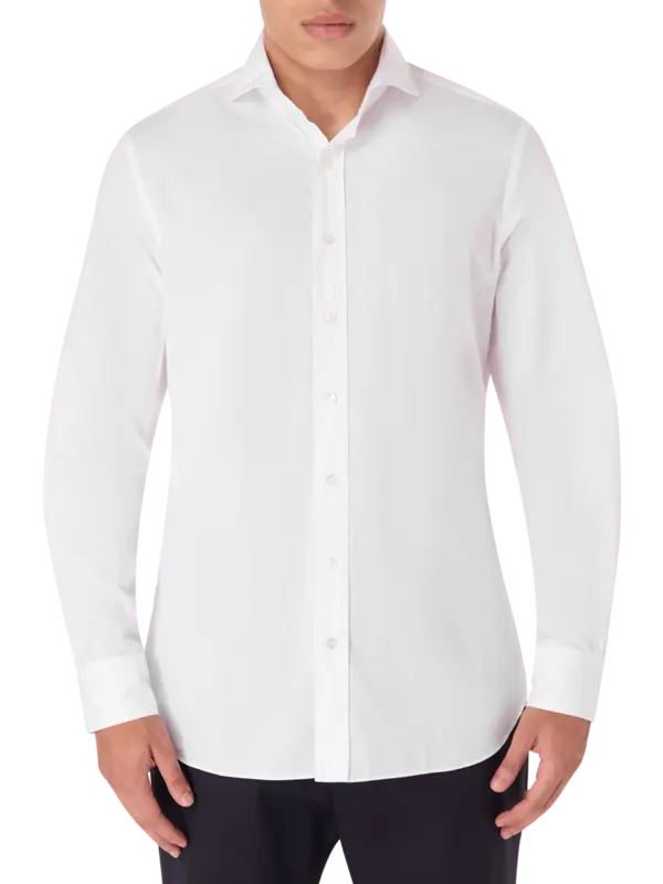 قميص كلاسيكي بأكمام طويلة