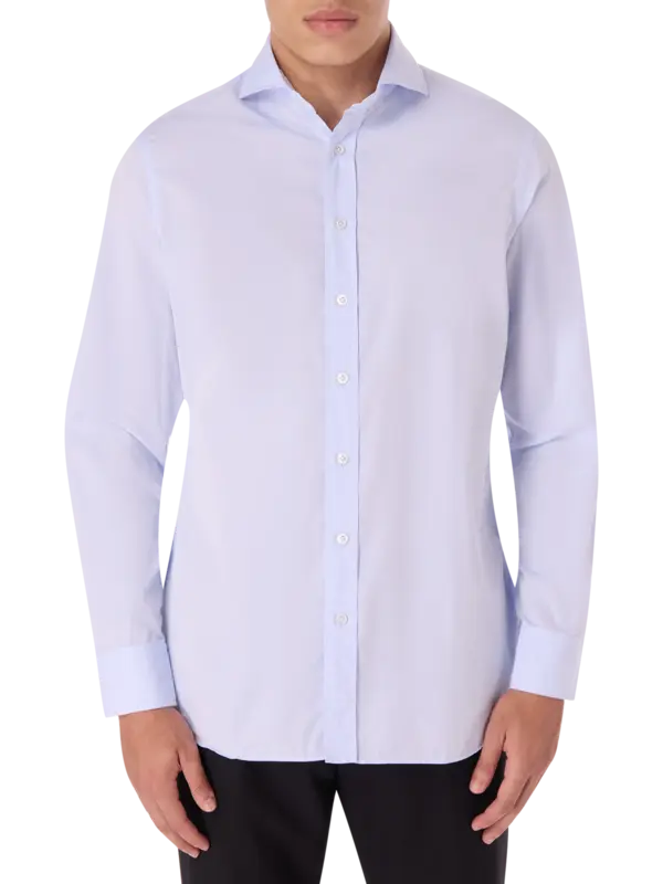 قميص كلاسيكي بأكمام طويلة