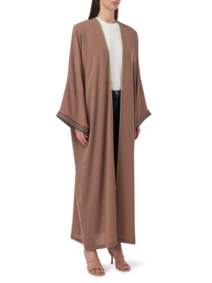 DURA CREPE EMBROIDERED ABAYA