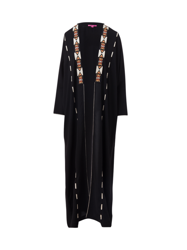 Embroidered Crepe Abaya
