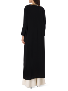 Embroidered Crepe Abaya