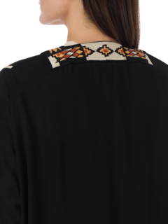 Embroidered Crepe Abaya