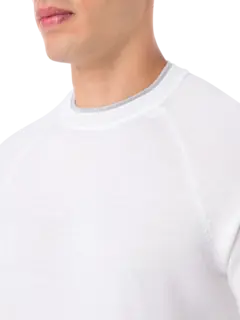 سترة برقبة دائرية