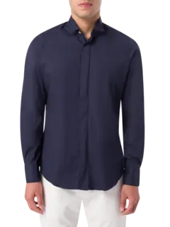 قميص سموكينج بأكمام طويلة