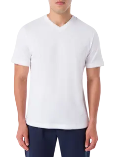 تيشرت برقبة على شكل حرف V