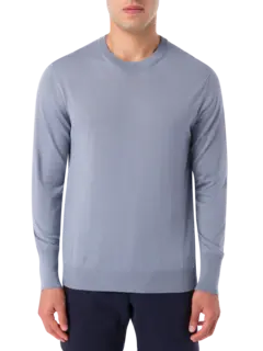 سترة برقبة دائرية