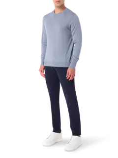 سترة برقبة دائرية