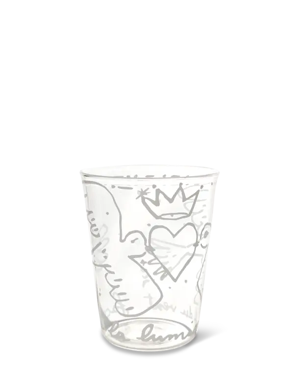 كأس زجاجية بتصميم حمامة من جان شارلز دي كاستل باجاك