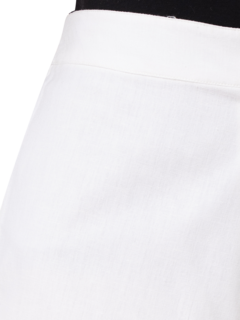 Linen Blend High Waisted\nShorts with Rainbow Ric Rac