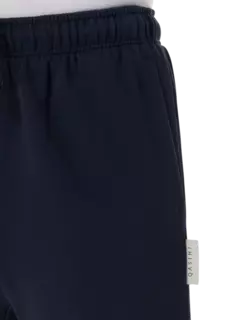 بنطال رياضي هابون خفيف للركض بقصة مريحة مزين بشعار