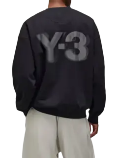 سويت شيرت طويل بفتحة رقبة مستديرة