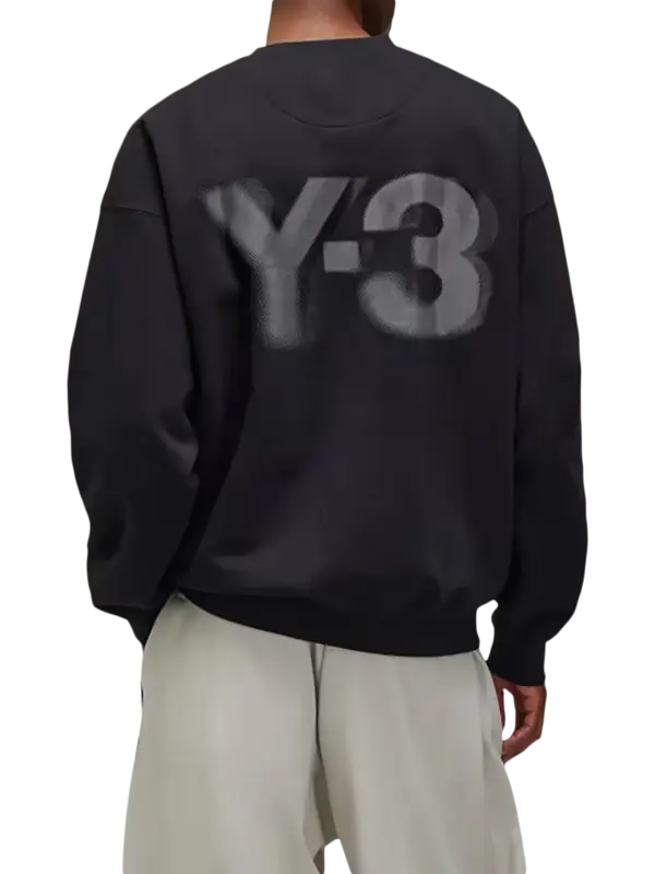 سويت شيرت طويل بفتحة رقبة مستديرة