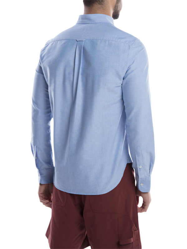 Button Down Oxford Shirt in Light Blue