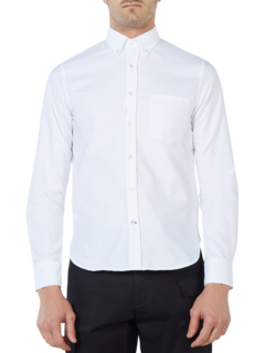 WHITE BUTTON DOWN SHIRT