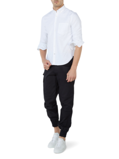 WHITE BUTTON DOWN SHIRT