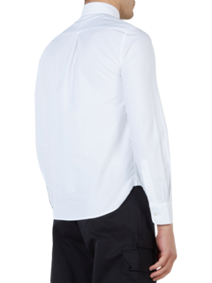 WHITE BUTTON DOWN SHIRT