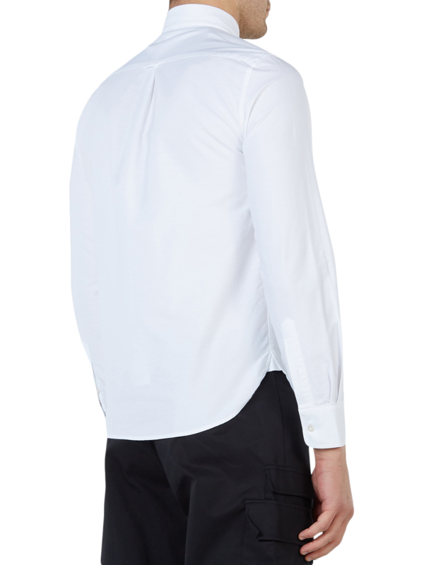 WHITE BUTTON DOWN SHIRT