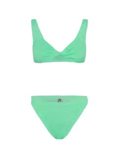 طقم بيكيني جونو بقماش مجعد