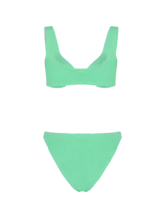 طقم بيكيني جونو بقماش مجعد