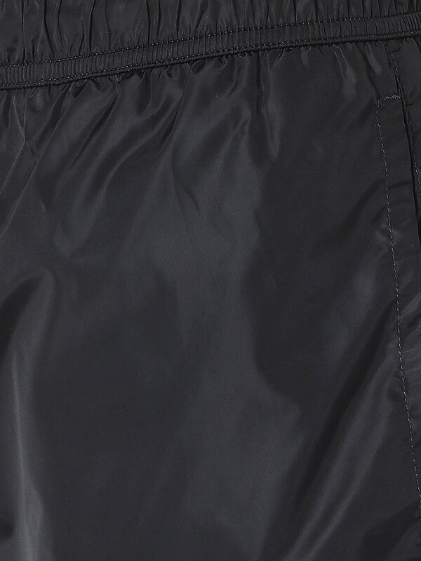 Black Printed Swimming Trunks