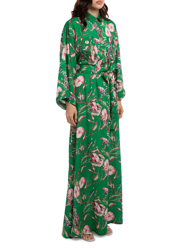 Floral Kaftan Dress