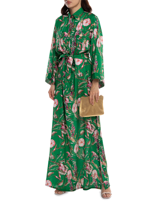 Floral Kaftan Dress