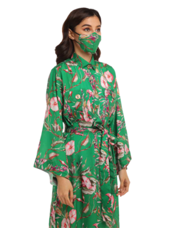 Floral Kaftan Dress