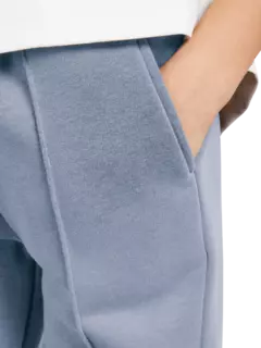 بنطال رياضي خفيف للركض للأطفال بقصة واسعة من الأعلى تضيق على الكاحل