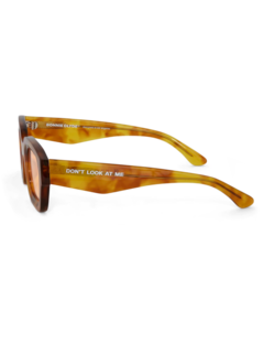 Boxy rectangular acetate eyewear
