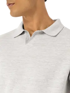 Short Sleeve Knitted Polo T-Shirt