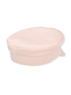 Pink Embelished Baker Boy Cap
