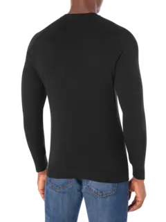 سترة بفتحة رقبة مستديرة