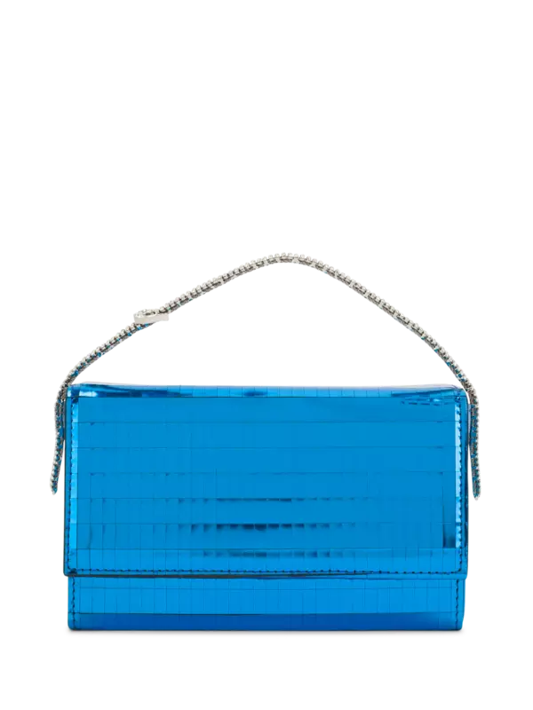 حقيبة كيت بلون معدني