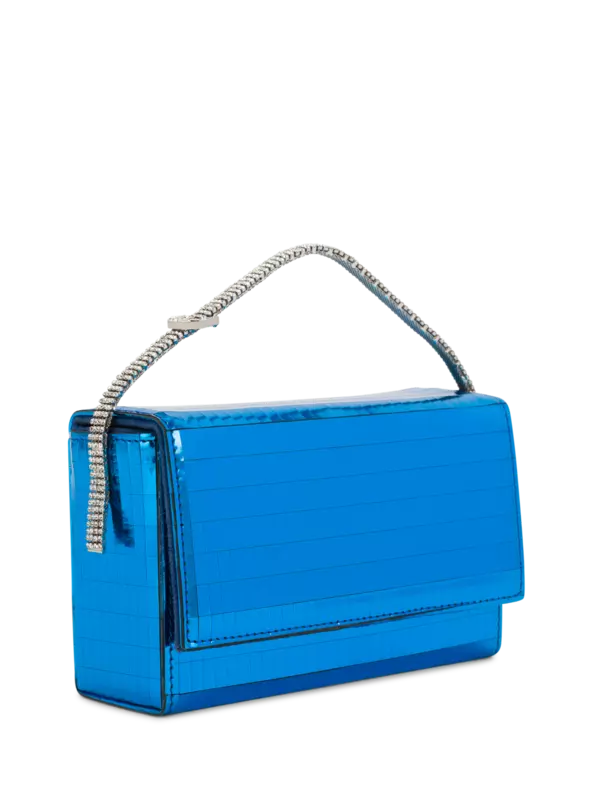 حقيبة كيت بلون معدني