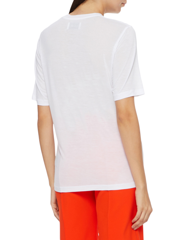 White Relaxed Fit T-Shirt