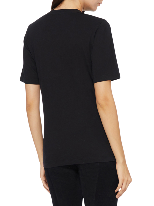 Black Crew-Neck T-Shirt