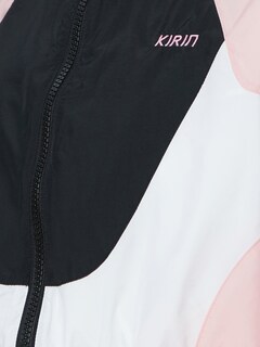 Black/Pink/White Colour Block Jacket