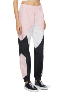 Black/Pink/White Colour Block TrackPants