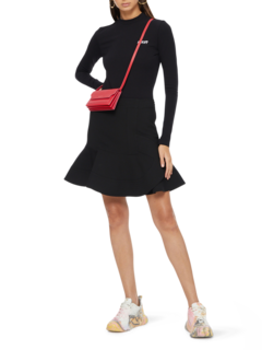 Black Backless Bodysuit