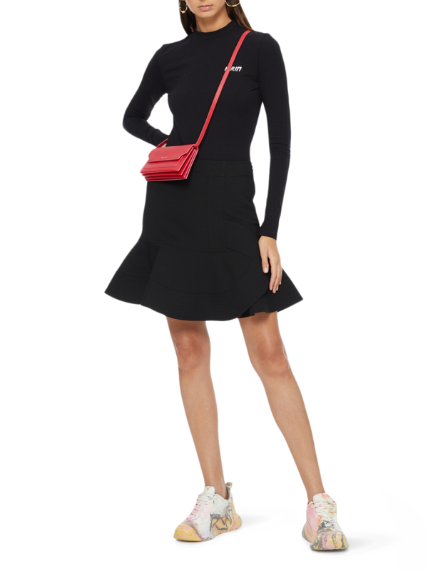 Black Backless Bodysuit