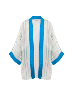 BLUE LINEN JACKET